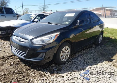2016 Hyundai Accent Se z USA, uszkodzony, nr VIN KMHCT4AE2GU139048